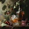 Essência com sabor de Wild Cherry Whiskey 40 ml - 7 