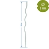 Estaca de aço espiral 1m x 6mm - 2 
