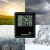 Estação meteorológica – eletrônica, sem fio, preta - 10 