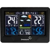 Estação meteorológica RCC, DCF – eletrônica, iluminada, sem fio, sensor, preta - 3 