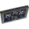 Estação meteorológica RCC, DCF – eletrônica, iluminada, sem fio, sensor, preta - 5 