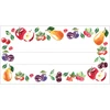 Etiquetas autocolantes motivo frutas 85 x 45 mm - 20 unidades - 3 