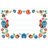 Etykiety samoprzylepne wzór folk 85/55 mm - 20szt. - 2 etykiety, etykiety na przetwory, etykiety na przyprawy, etykiety na butelki, etykiety samoprzylepne, etykiety na wino, etykiety na słoiki, etykiety na słoiczki, naklejki na zeszyty, etykiety na pudełka, etykiety na pojemniki, etykiety na prezenty
