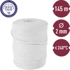 Fios de charcutaria de algodão brancos (240°C) 145 m - 2 
