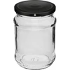 Frasco 250 ml fi 66/4 tampa preta - 6 unid. - 2 