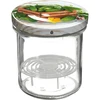 Frasco 350 ml com tampa e prensa - 6 unid. - 3 