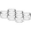Frasco baixo 200ml - com tampa preta fi 82/6, 6 peças - 4 
