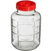 Frasco multiusos 15 L ['frasco grande', ' frasco de vidro grande', ' frasco 15 L', ' frasco para conservas', ' frasco para fermentação', ' frasco para picles', ' frasco para pepinos', ' frasco para couve fermentada', ' frasco industrial']
