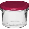 Frasco simples 235 ml (fi82) com tampa bordô 6 unid. - 2 
