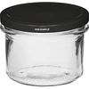 Frasco simples 235 ml (fi82) com tampa preta 6 unid. - 2 