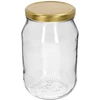 Frasco TO 1,7 L com tampa dourada fi 100/6, 1 un. ['frasco grande', ' frasco para fermentados', ' frasco para fermentar', ' conservas caseiras', ' frasco para pepinos', ' frasco para pickles', ' frasco para conservas caseiras', ' frasco TO', ' frasco twist-off', ' frasco com tampa 1', '7 L', ' frasco para fermentados', ' frasco 1', '7 L', ' em frasco', ' frasco para cogumelos', ' frasco para cogumelos', ' floresta num frasco (terrário)', ' processamento de legumes e frutas', ' frasco com tampa dourada', ' frasco com tampa fi 100 mm']