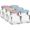Frasco TO 120 ml Quatro cantos fi 53 tampa - 6 peças  - 1 