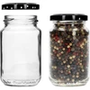Frasco TO 190ml com tampa colorida fi 53 - 8 unid. - 6 