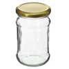 Frasco TO 300 ml com tampa dourada fi 66 - 6 unid. - 2 