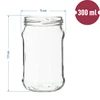Frasco TO 300 ml fi 66 - pacote de 12 unidades - 7 