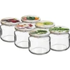 Frasco TO 370 ml com tampa colorida fi82/6- 6 unid. - 13 