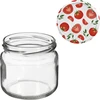Frasco TO 370 ml com tampa colorida fi82/6- 6 unid. - 7 