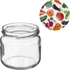 Frasco TO 370 ml com tampa colorida fi82/6- 6 unid. - 6 