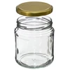 Frasco TO 500 ml com tampa dourada fi82/6 - 6 unid. - 2 