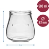 Frasco TO 500 ml outro Ânfora - 6un. - 2 
