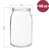 Frasco TO 900ml fi82/6 - 8un. - 7 