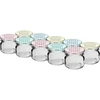 Frasco twist-off 30 ml com tampa colorida fi 43 - 10 unid.  - 1 