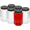 Frasco twist off 385ml com tampa preta fi 63, 6 unid. - 2 