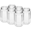 Frasco twist off 385ml com tampa preta fi 63, 6 unid. - 3 