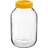 Frasco twist-off 4 L e tampa de plástico fi 100 com alça - 7 