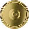 Frasco twist-off, gordinho 580ml com tampa dourada fi82/6, 6 peças. - 4 