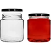 Frasco twist-off, grosso 580ml com tampa preta fi 82/6, 6 peças - 3 