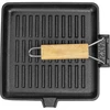 Frigideira quadrada de ferro fundido, 22 cm - 2 