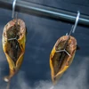Ganchos para defumação de peixes - triplos, 5 unid. - 4 