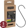 Ganchos para defumação - S, cortados a 45° 3mm x 150mm 5 peças - 13 