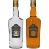 Garrafa 0,5 L com tampa e impressão a 2 cores Whisky - 4 unid. - 5 