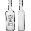 Garrafa 0,5 L com tampa e impressão Licor caseiro - 4 peças - 5 