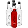 Garrafa 0,5 L com tampa e impressão Licor de Cereja - 4 unid.  - 1 