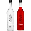 Garrafa 0,5 L com tampa e impressão Licor de Cereja - 4 unid. - 3 
