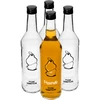 Garrafa 0,5 L com tampa e impressão Licor de Marmelo - 4 unidades  - 1 