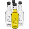 Garrafa 0,5 L com tampa e impressão Limoncello 4 peças  - 1 