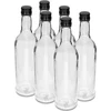 Garrafa 500 ml Esguia, com tampa preta, para vodka, 6 unid.  - 1 
