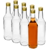 Garrafa 500 ml para vodka simples com tampas - 8 unid. - 2 
