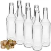 Garrafa 500 ml para vodka simples com tampas - 8 unid. - 3 