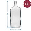 Garrafa Cantil 500 ml com tampa, 6 unid. - 11 