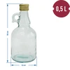 Garrafa Gallone sem revestimento, com tampa 0,5 L - 2 