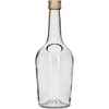 Garrafa GLORIA 0,5 L, com tampa de rosca dourada Ø 28 mm, 1 unidade ['garrafa para licores', ' brandy e whisky', ' garrafa para bebidas alcoólicas', ' garrafa decorativa para bebidas', ' garrafas decorativas para bebidas alcoólicas', ' garrafa de vidro para bebidas alcoólicas', ' garrafas para casamentos', ' garrafas decorativas com tampa de rosca', ' garrafa para bebidas caseiras', ' garrafa elegante', ' garrafa com relevo decorativo', ' garrafa com tampa dourada', ' garrafa 500 ml', ' garrafa 0', '5 L', ' garrafa de meio litro para licor']
