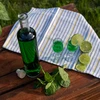 Garrafa Marina com rolha, branca 0,5 L - 6 