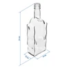 Garrafa Monástica 500 ml, com tampa, branca - 6 unid. - 4 