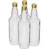Garrafa "Monopol" 700 ml com tampa de rosca - 4 unid. ['garrafas Monopol', ' garrafa Monopol', ' garrafa com tampa de rosca', ' garrafas com tampa de rosca', ' garrafas 700 ml', ' garrafa 700 ml', ' garrafas para álcool', ' garrafa para licores', ' garrafas para sumos', ' garrafas de rosca', ' garrafas para tampas de rosca', ' garrafas com tampas de rosca']