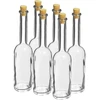 Garrafa para licor 100 ml - conjunto de 6 unidades + 6 rolhas - 4 